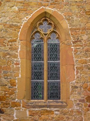 Church window in Steinhagen