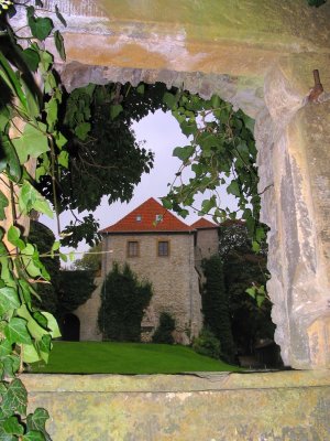 A window without glass - Bielefeld Castle