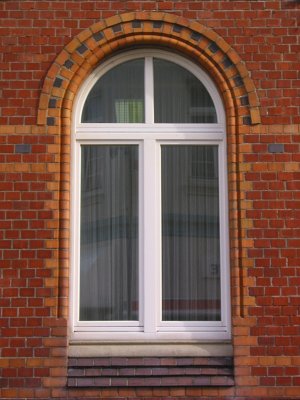 Old building's window