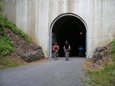 080 exiting the Big Savage tunnel