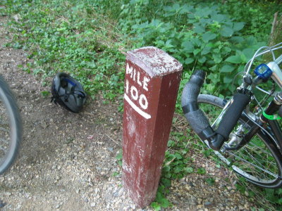 0533 Mile 100 on the towpath