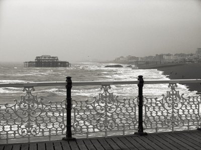 Derelict pier