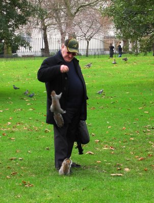 Squirrel man