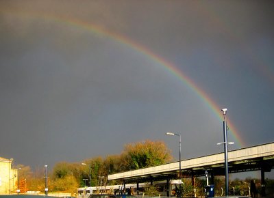 28 Feb... Take a train to the end of the rainbow..