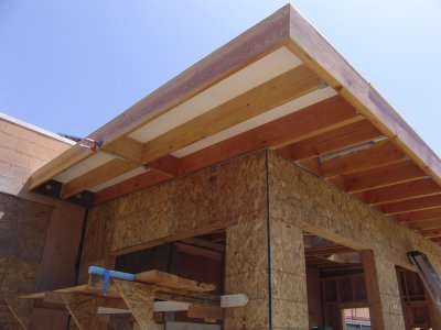 Ceiling Sheeted Outside.JPG