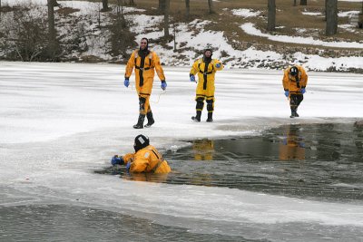 Ice Rescue Training