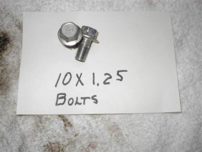 Pin replacement bolts