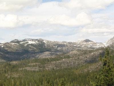 The Sierra Nevada mountains