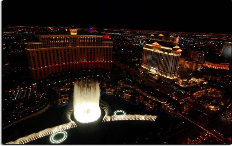 Water Show at the Bellagio Hotel