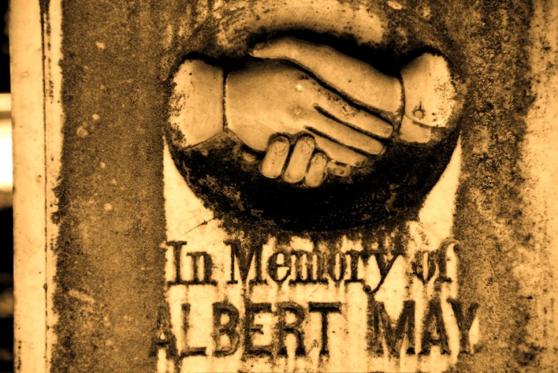In the Pioneer Cemetery