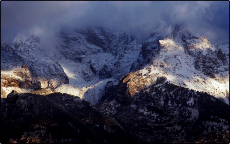 Dawn over the Tetons
