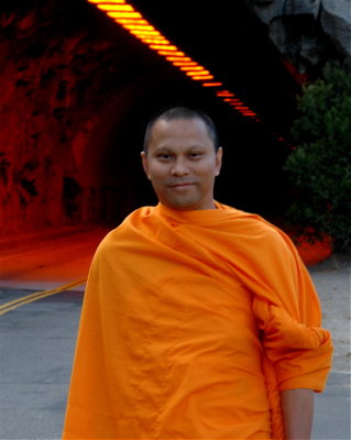 A Moment of Infinite Zen - Monk at Tunnel View