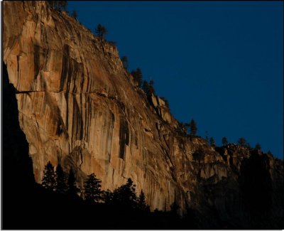 Early Light on Yosemite Granite