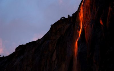 Horsetail Fall, Nature's Firefall