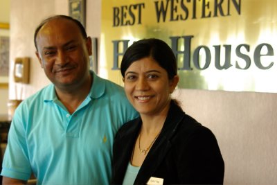 Our Hosts at the Best Western