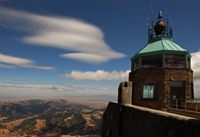 The View from the Summit of Mount Diablo, California