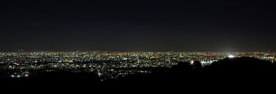 night view from kabutoyamataishi