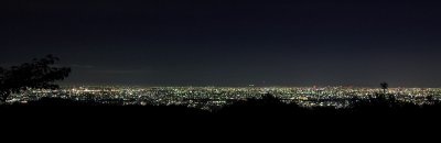 night view from kabutoyamataishi