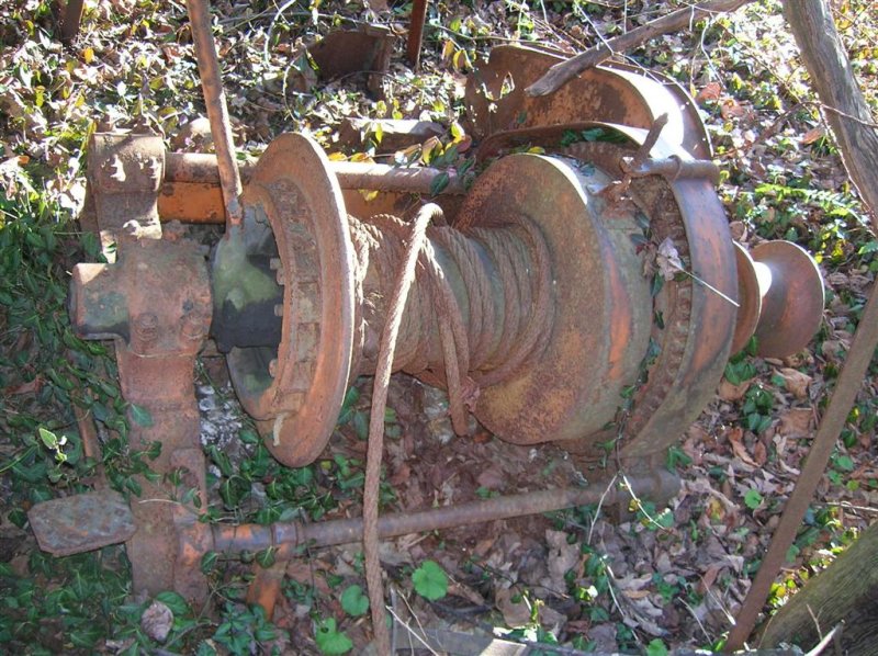 Winch for Coal Cars