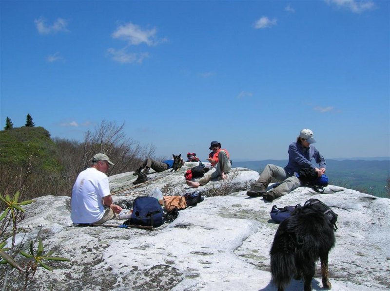 Lunch at 4600 feet