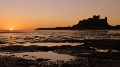 Bamburgh Castle, England