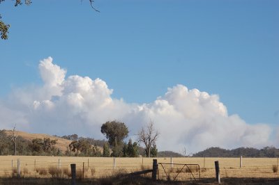 Bushfire Smoke looking South East.