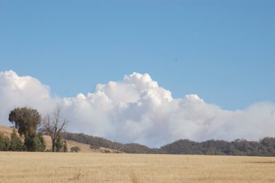 Smoke - looking South East