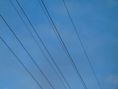 Overhead wires