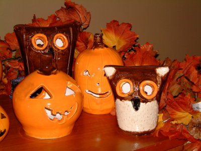 Pumpkins and Owls - 2006