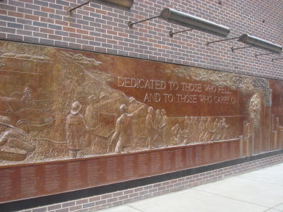 9/11 Fireman's Memorial - a
