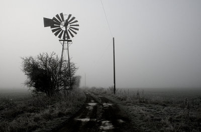 Windmill in the Mist