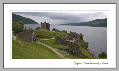 Loch Ness with Urquhart Ruins (3084)