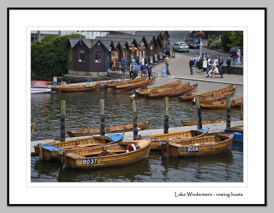 Windermere Lake Rowing Boats (3321)