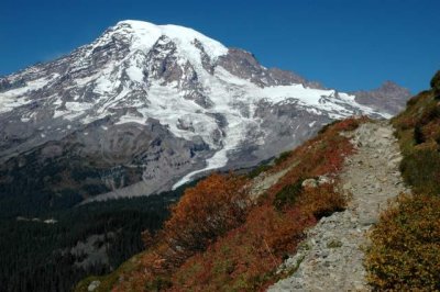Mt. Rainier from Pinnacle Saddle