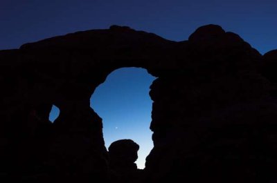 Mercury rising through Turret Arch