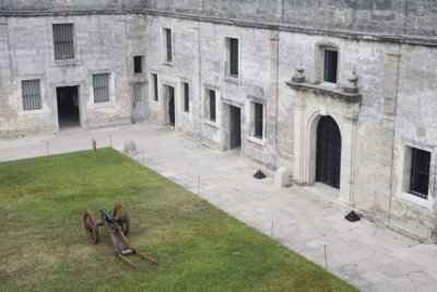 Castillo San Marco courtyard