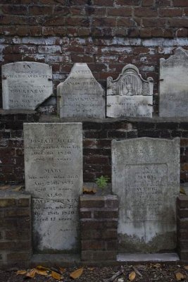 Colonial Cemetery markers