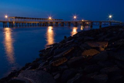 Fishing Pier by night