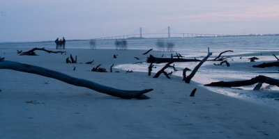 North Beach at sunset