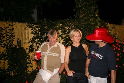 Party at Mariola's before going to Portugal (Sept. 2007)