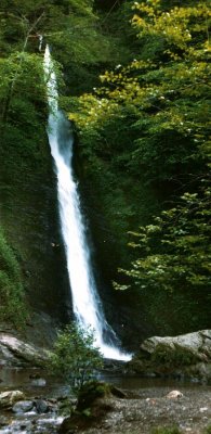 White Lady waterfall Lydford Gorge