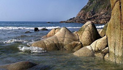Porth Nanven surreal rocks