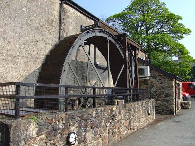 Okehampton Water Wheel  at Museum of Dartmoor Life