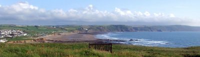 Widemouth Bay from the North