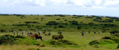 The Hurlers Bronze Age Stone Circles