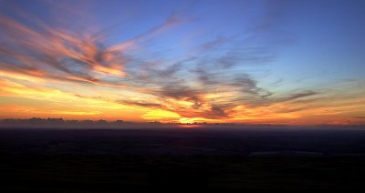 Sunset Over West Devon