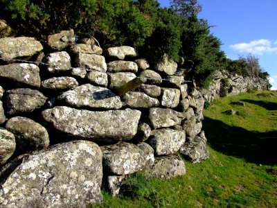Granite Stone Wall