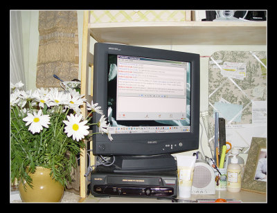 11-02 - Bedroom - L side of desk & start of nightstand