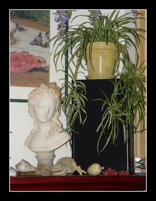 11-02 - Livingroom - Statue Willow Brought Back from Italy
