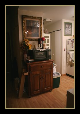 Kitchen - Microwave Cart